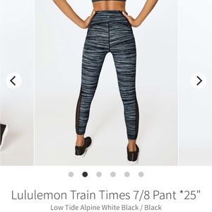 Lululemon Train Times Tights.